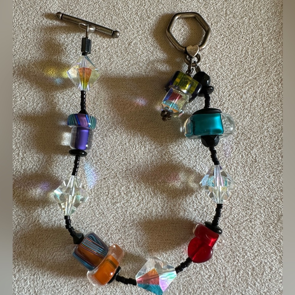 Bracelet hand made Murano type beads